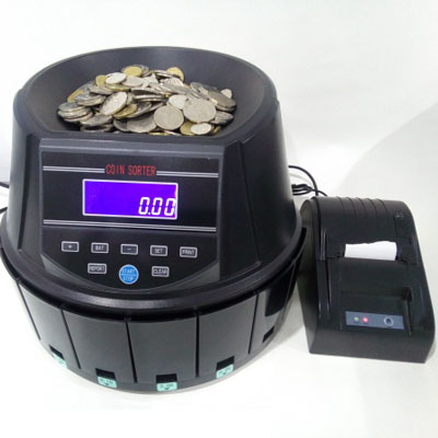 AUS960 COIN COUNTER/SORTER w Printer